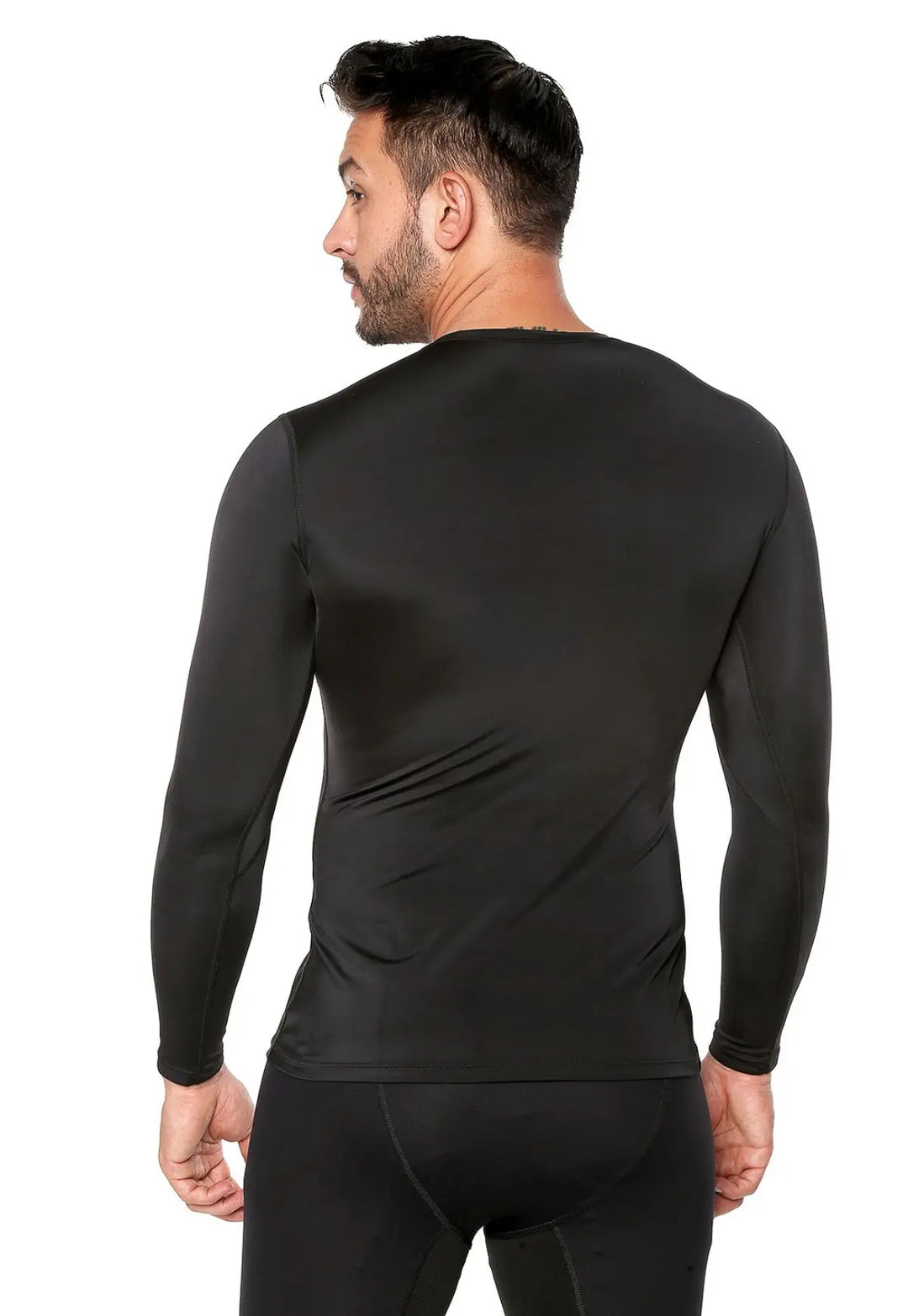 Camibuso Deportivo Slim Fit Negro para Hombre | JOGO