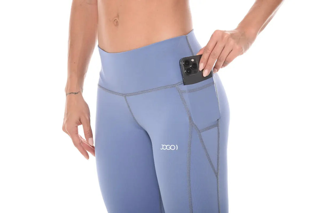 Leggings Deportivo de Tiro Alto Color Lila | JOGO
