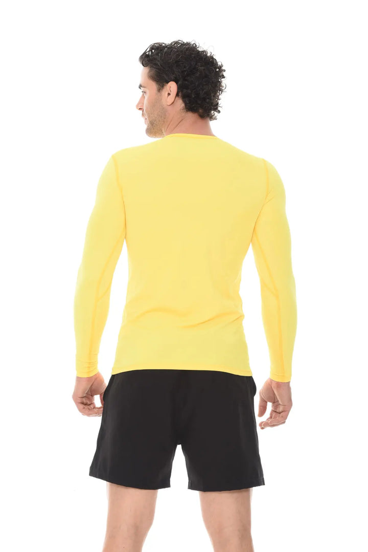 Camibuso Deportivo Slim Fit Amarillo para Hombre | JOGO