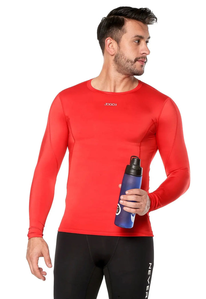 Camibuso Deportivo Slim Fit Rojo para Hombre | JOGO