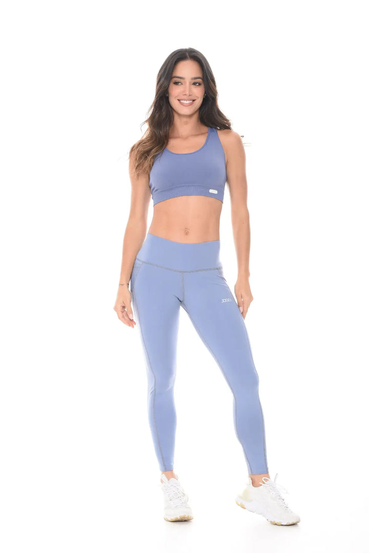 Leggings Deportivo de Tiro Alto Color Lila | JOGO