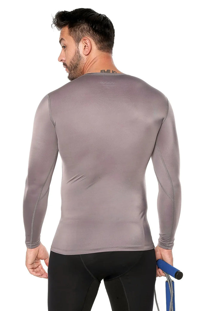 Camibuso Deportivo Slim Fit Gris Oscuro para Hombre | JOGO