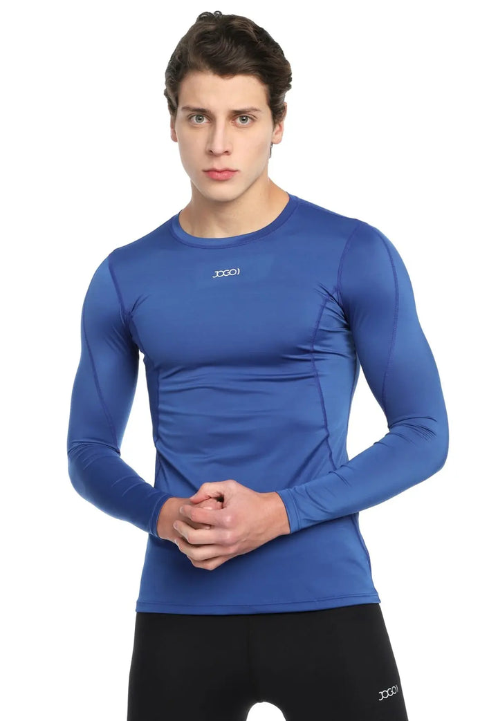 Camibuso Deportivo Slim Fit Azul Rey para Hombre | JOGO
