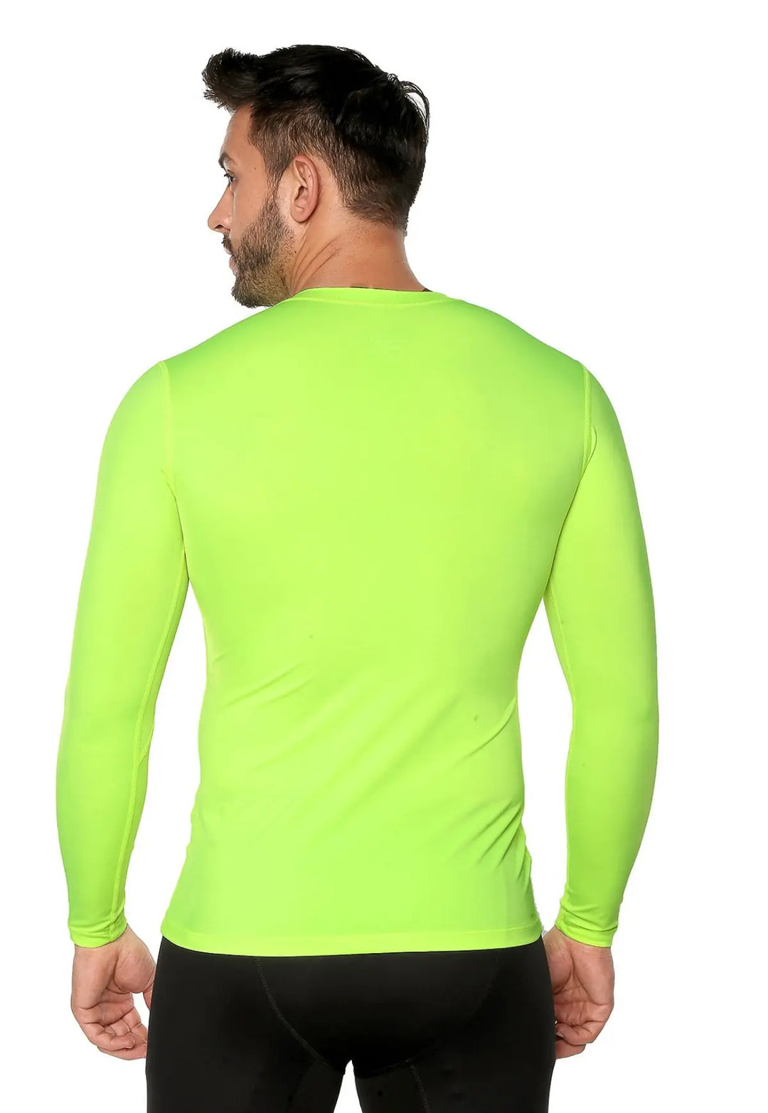 Camibuso Deportivo Slim Fit Verde Neon para Hombre | JOGO