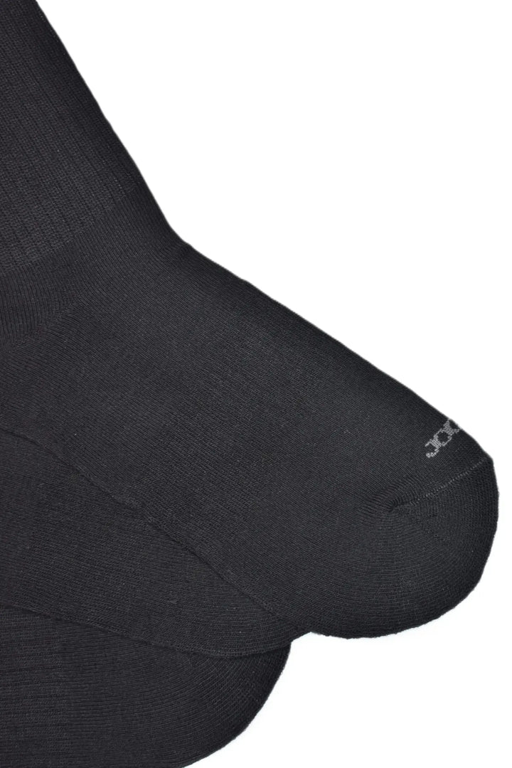 Medias Canilleras Negras Pack x3 JOGO en Algodón