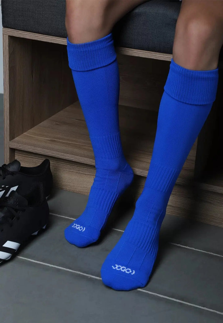 Medias de Fútbol Profesionales Azul Rey | JOGO
