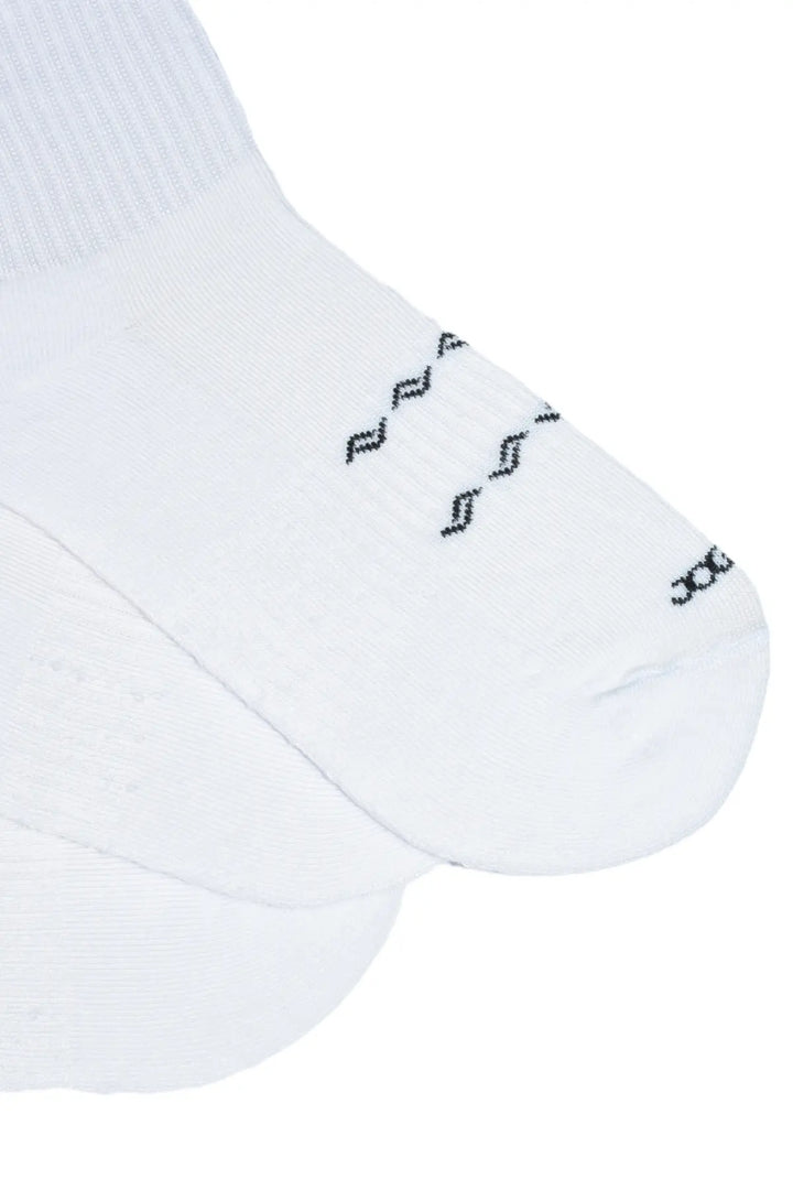 White Ankle Socks 3-Pack JOGO in Cotton