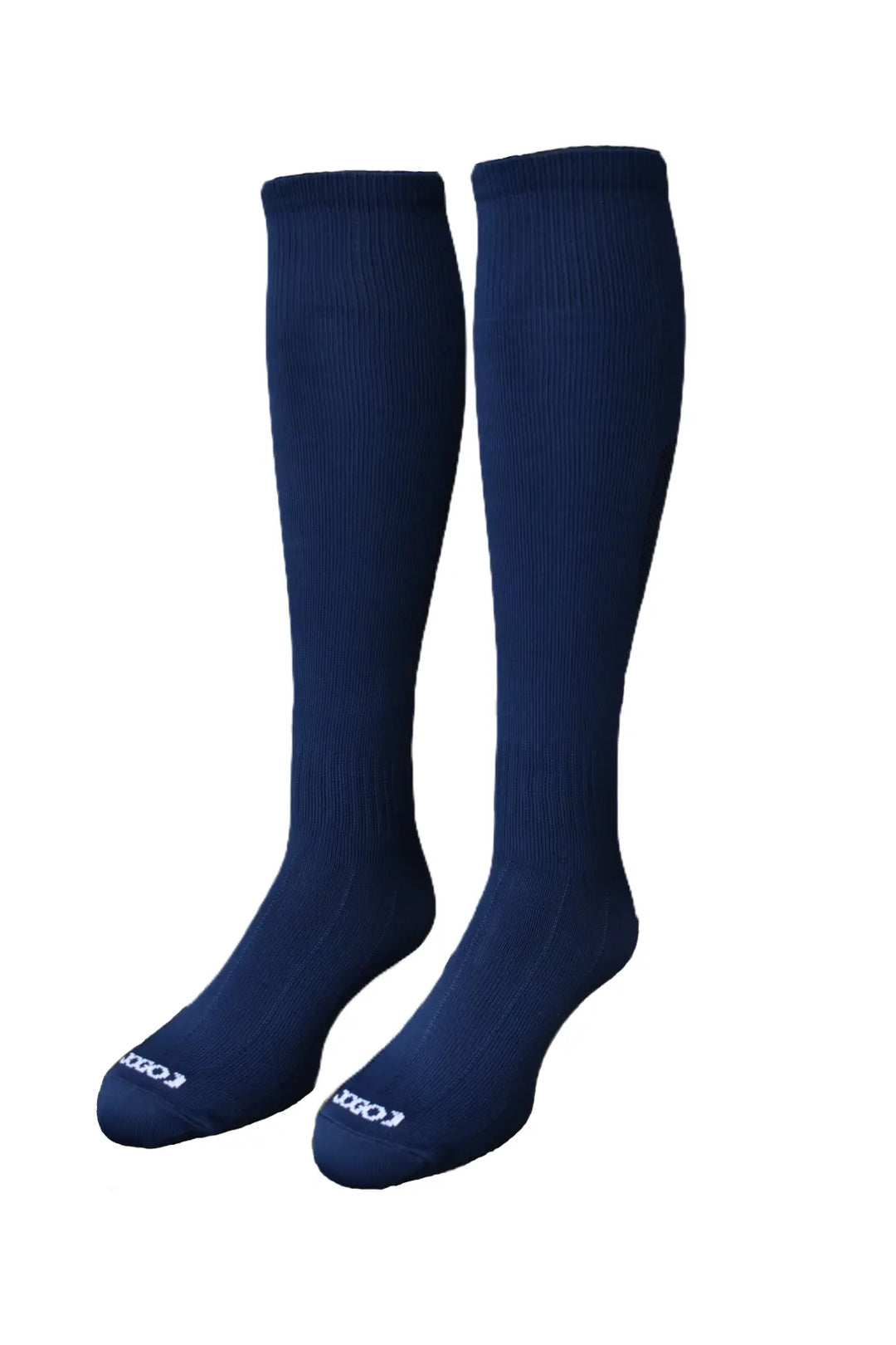 Medias de futbol semi profesionales azul oscuras