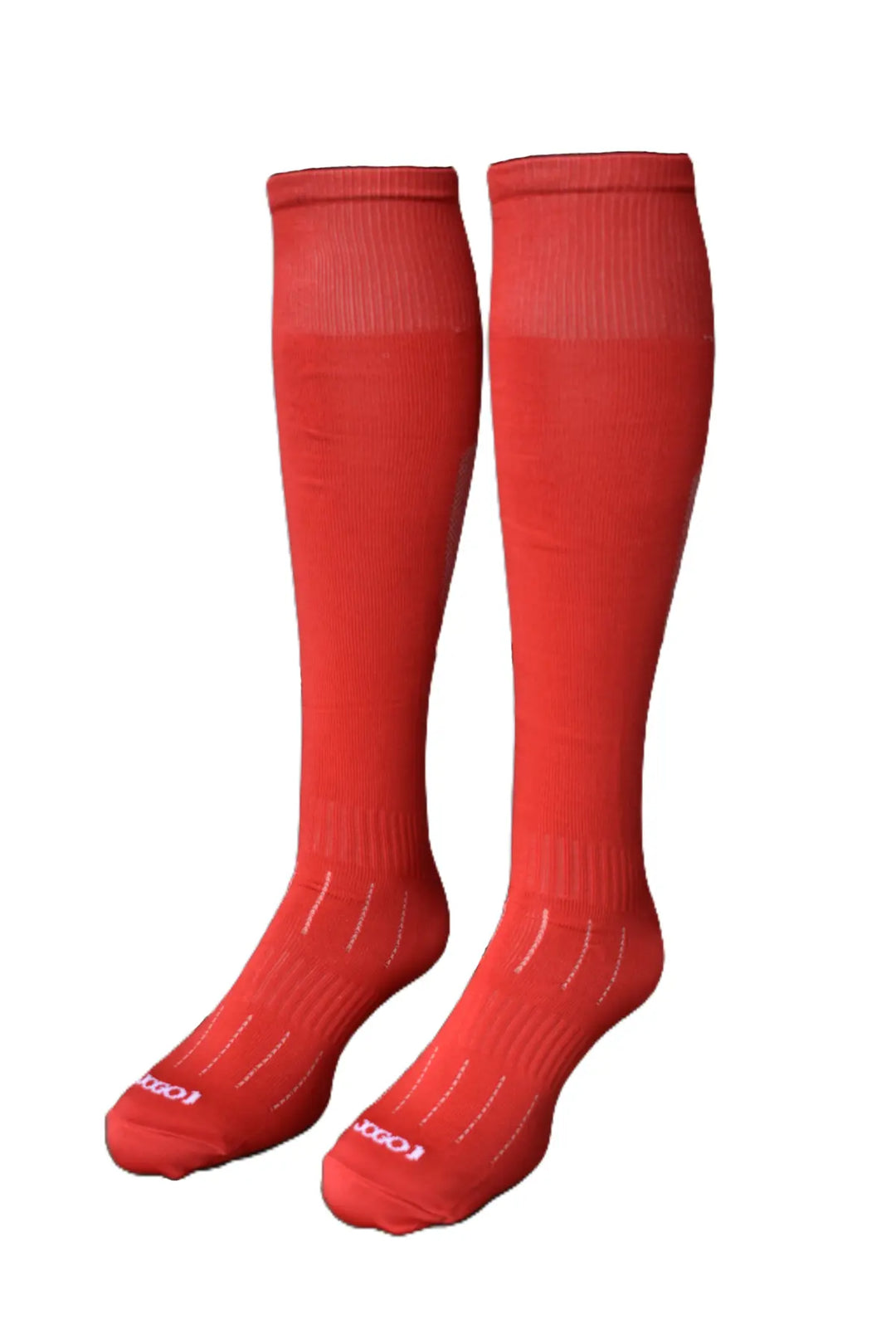 Medias de futbol semi profesionales rojas