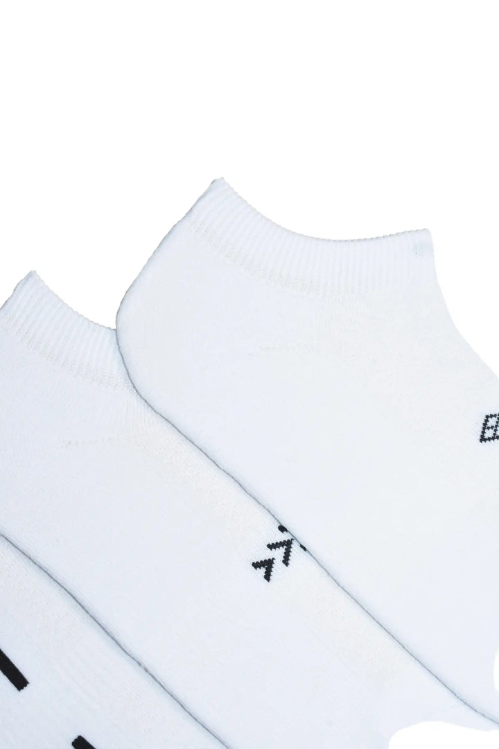 Medias taloneras blancas en algodon