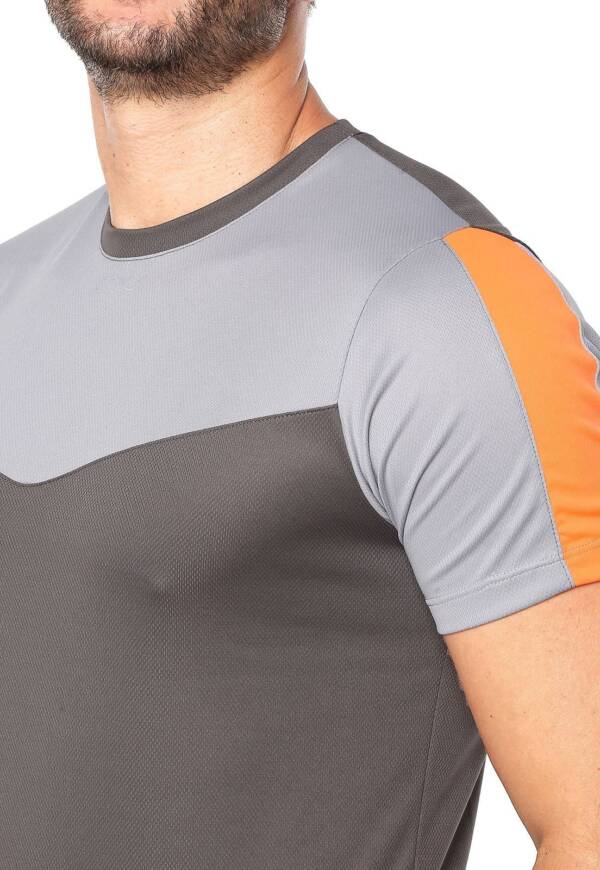 CAMISETA DEPORTIVA COLOR GRIS OSCURO JOGO - Imagen 2