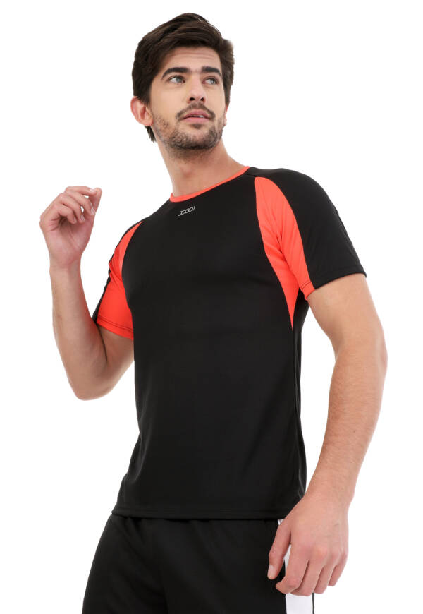 CAMISETA DEPORTIVA COLOR NEGRO JOGO - Imagen 2