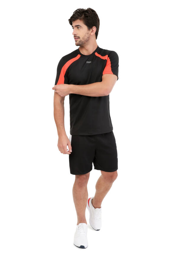 CAMISETA DEPORTIVA COLOR NEGRO JOGO - Imagen 3