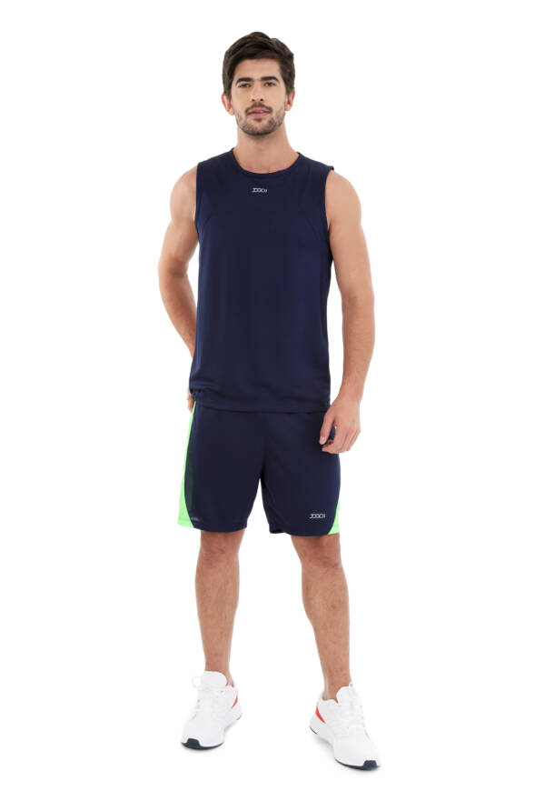 CAMISILLA DEPORTIVA COLOR AZUL OSCURO JOGO