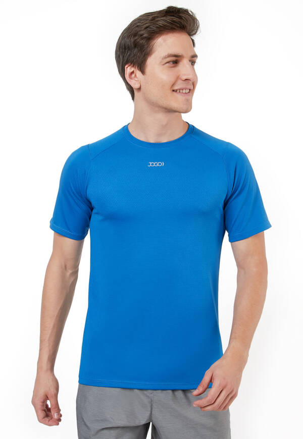 CAMISETA DEPORTIVA COLOR AZUL TURQUEZA JOGO