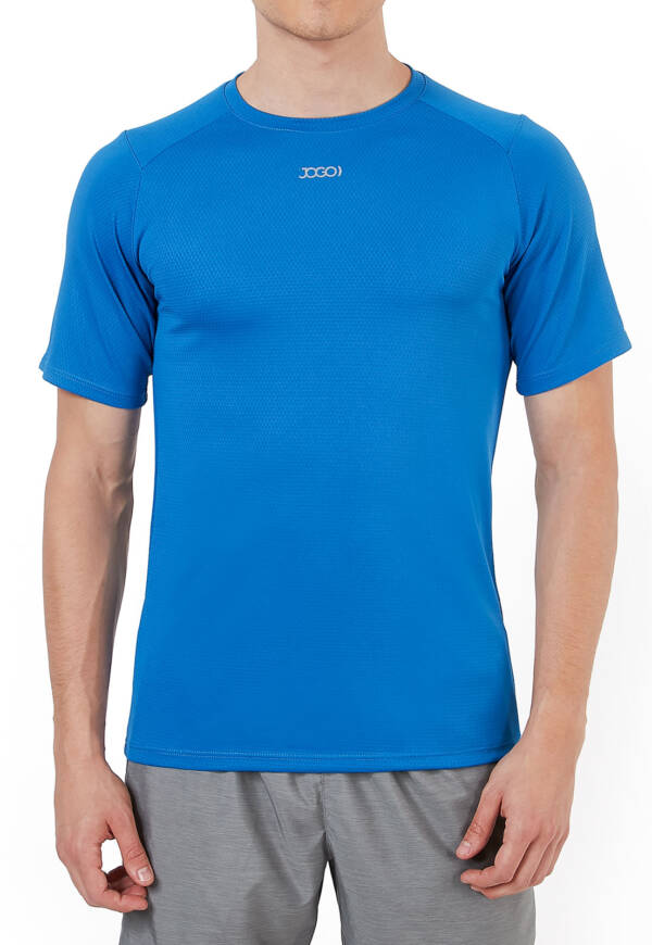 CAMISETA DEPORTIVA COLOR AZUL TURQUEZA JOGO - Imagen 3